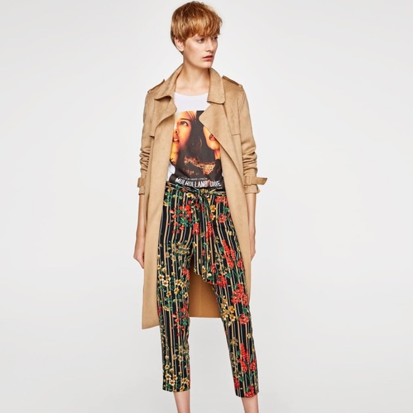 Trousers with Bow Belt - Picture 1 of 1